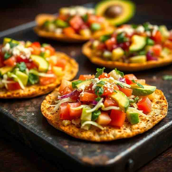 Belizean Garnaches - Easy, Healthy Meal Prep Tostadas